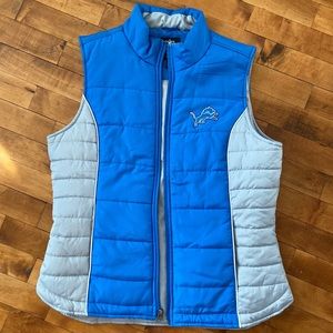 Detroit lions vest medium